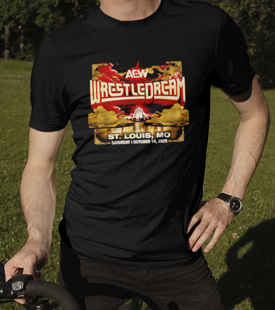 AEW WrestleDream October 18 2025 St Louis MO Event T-Shirt