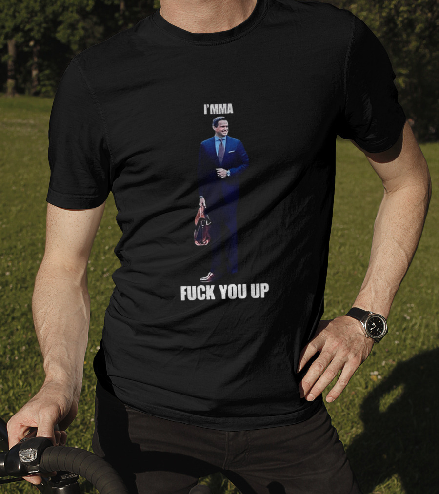 Aidan Kearney I'mma Fuck You Up Business Suit Humor T-Shirt