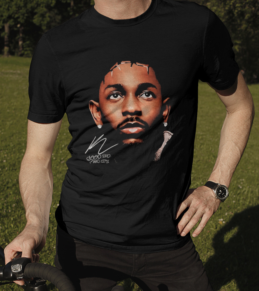 Kendrick Lamar Big Head Thorn Crown Good Kid M.A.A.D City T-Shirt