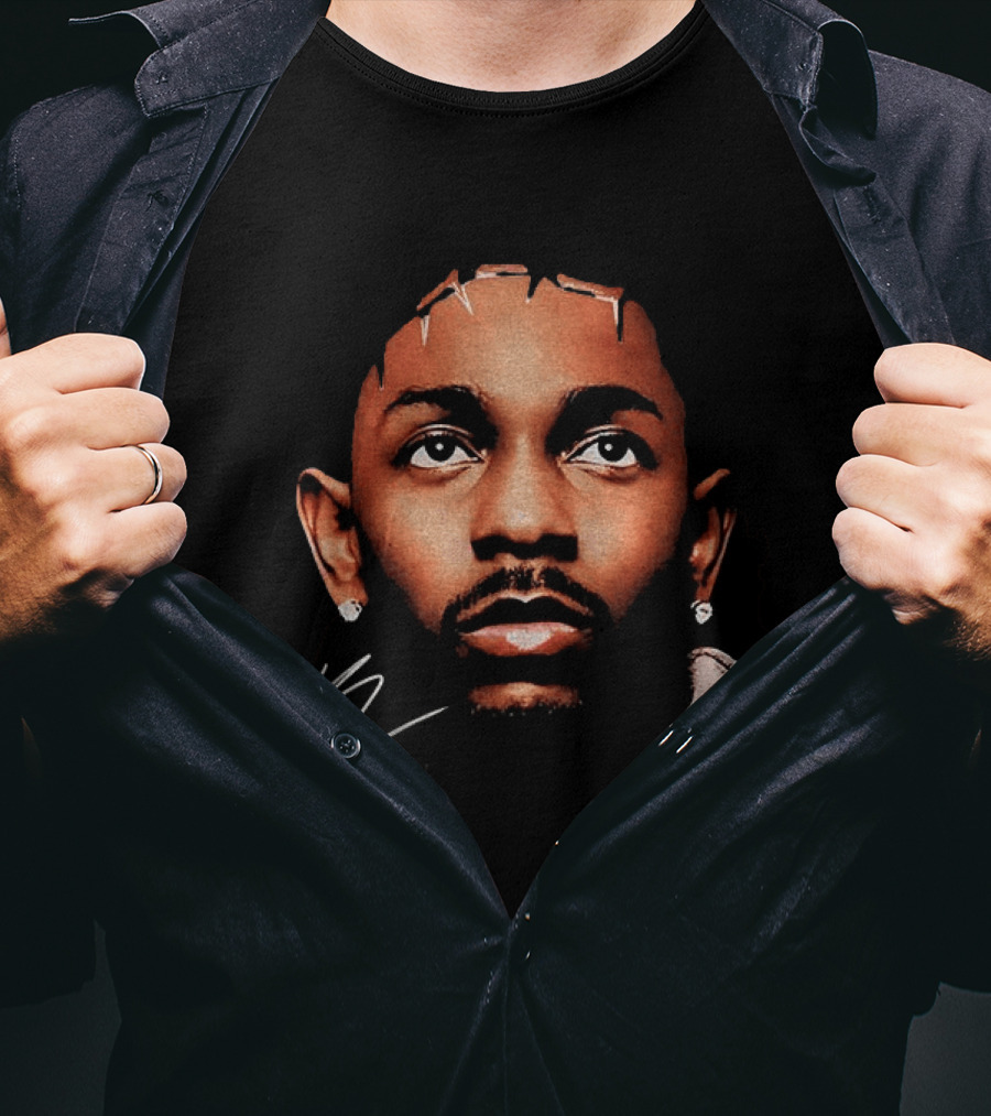 Kendrick Lamar Big Head Thorn Crown Good Kid M.A.A.D City T-Shirt