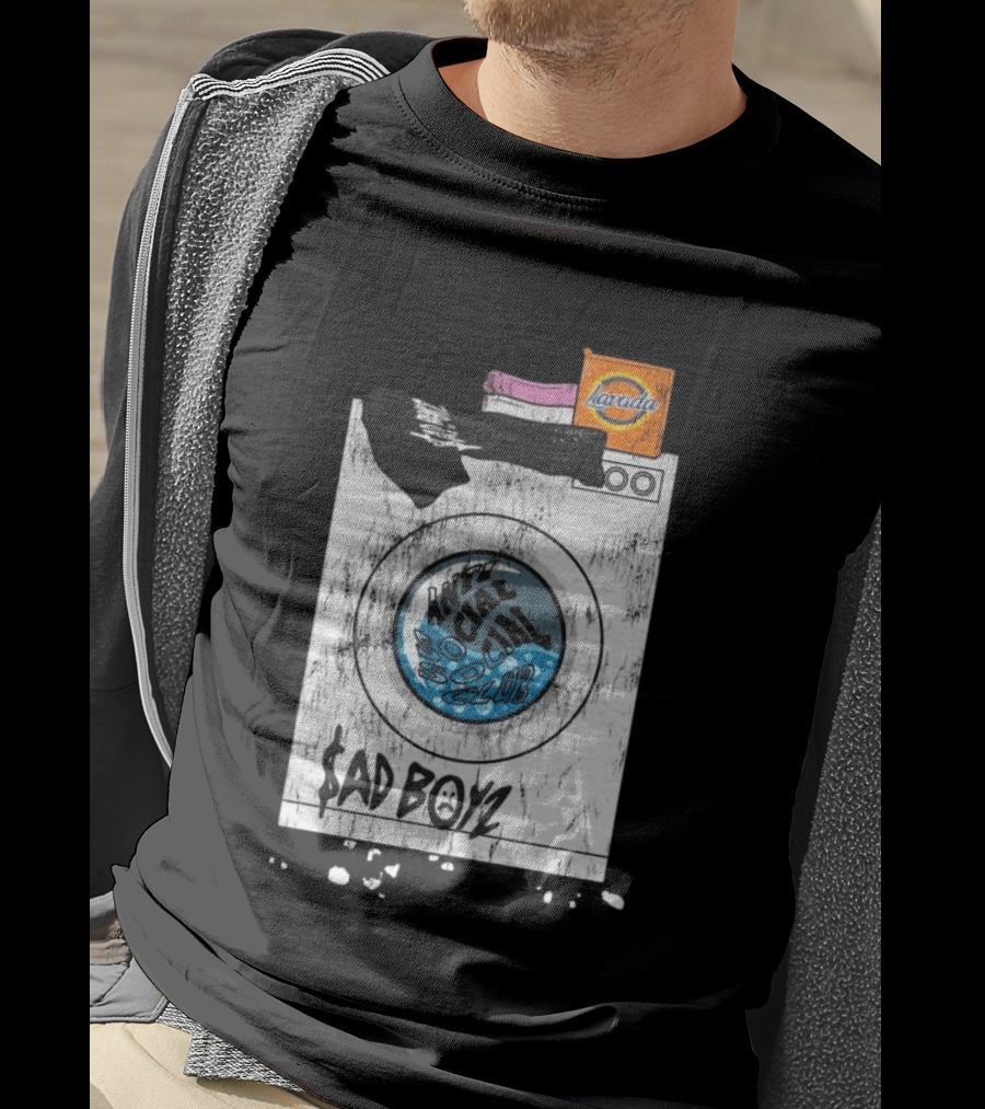 $AD BOYZ X ASSC Hang Me Out To Dry Laundry Machine Larada T-Shirt