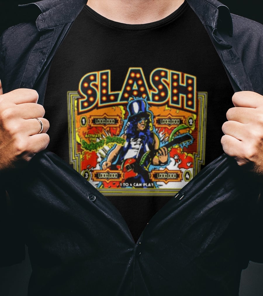 Slash Pinball Rock Legend T-Shirt