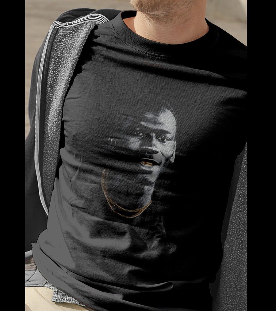 Michael Jordan Big Head Gold Teeth Chicago Bulls NBA Basketball T-Shirt