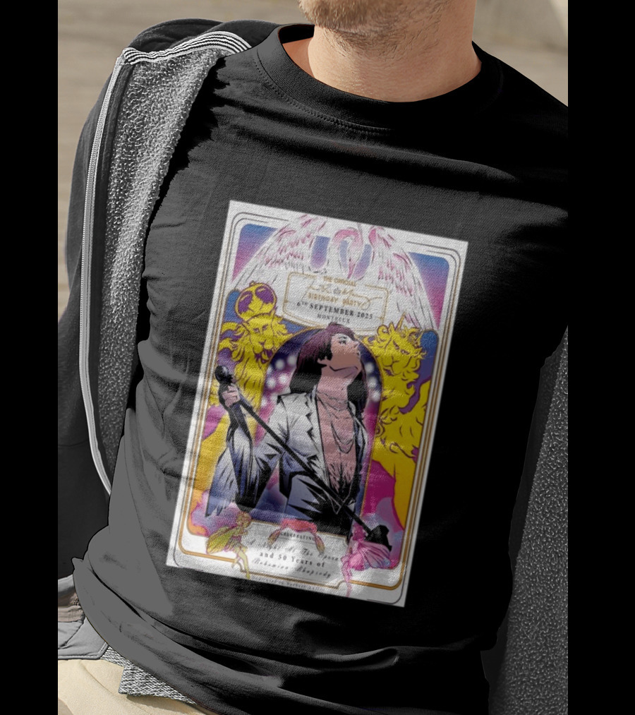 Freddie Mercury 79th Birthday Montreux 6th September 2025 50 Years Of Bohemian Rhapsody Celebration T-Shirt