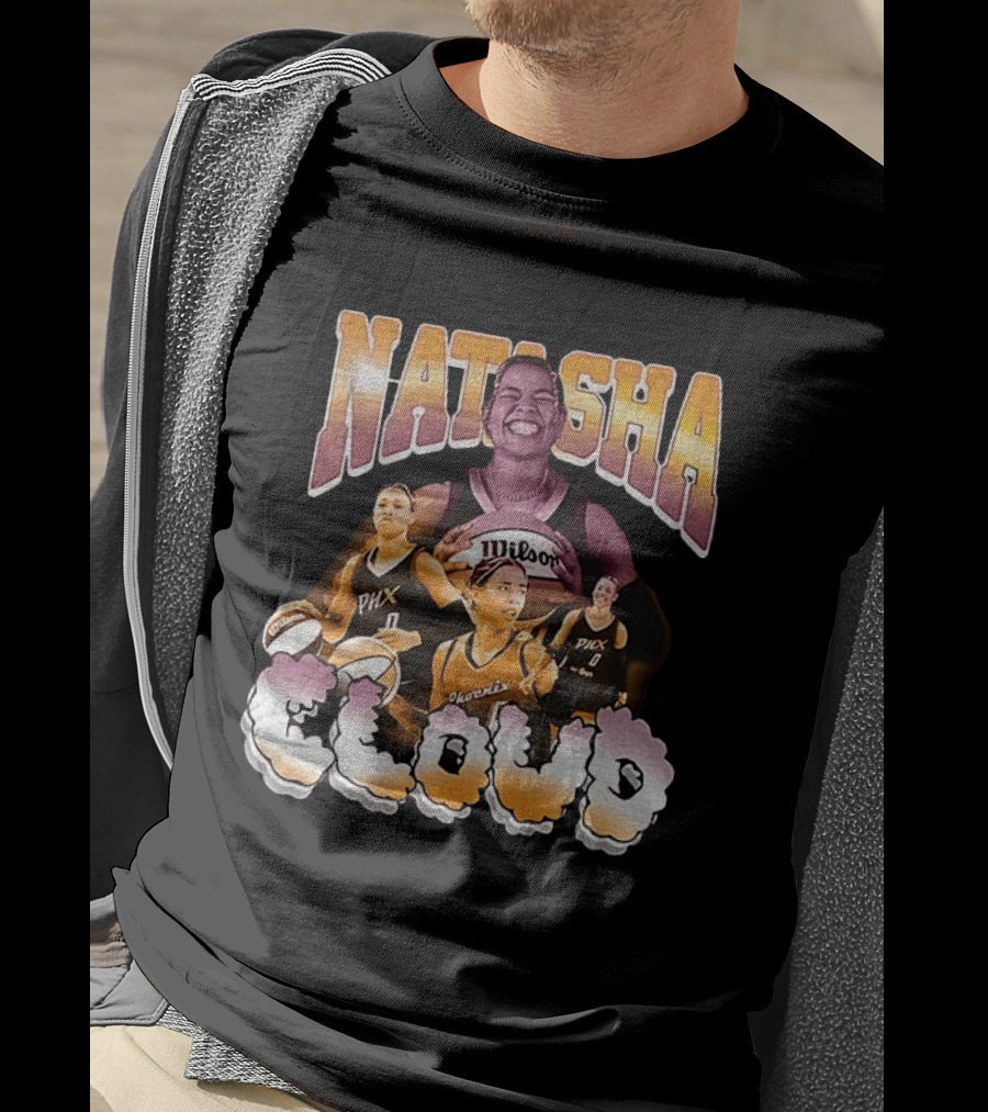 Natasha Cloud Phoenix Mercury WNBA Basketball Player T-Shirt
