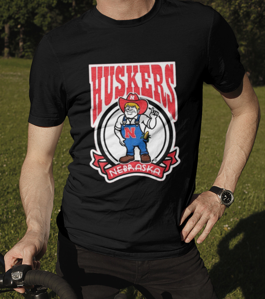 Huskers Nebraska Cornhuskers Vintage Logo 2024 T-Shirt