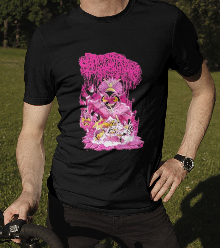 New Sanguisugabogg Pink Monster King Julian Purple T-Shirt
