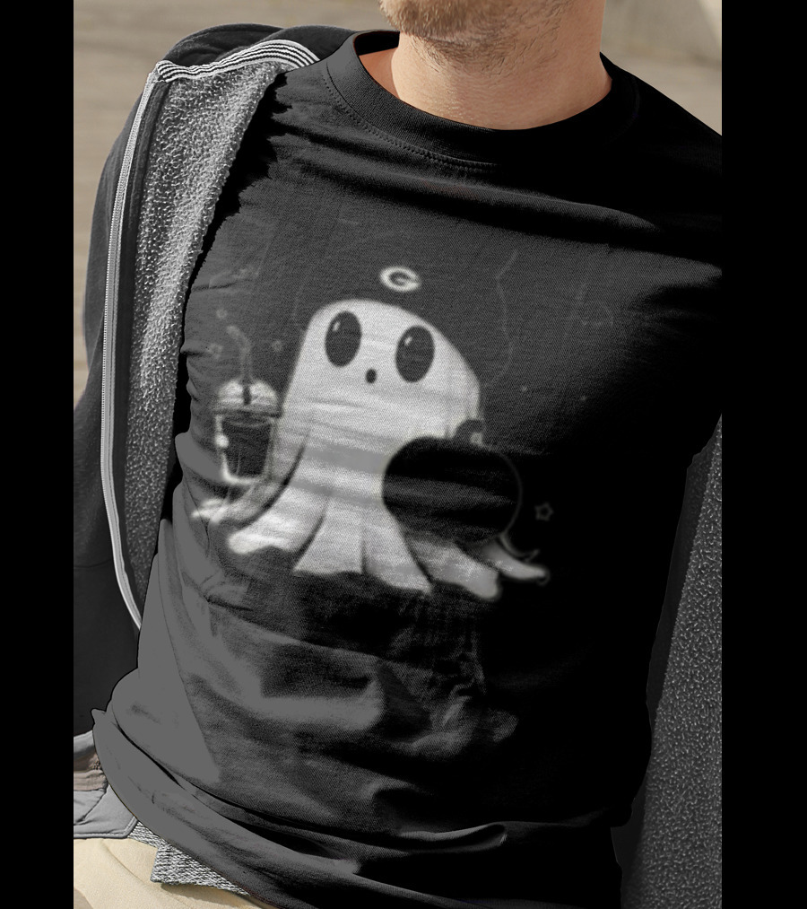 Halloween Green Bay Packers Ghost Pumpkin Football Fan Merchandise T-Shirt