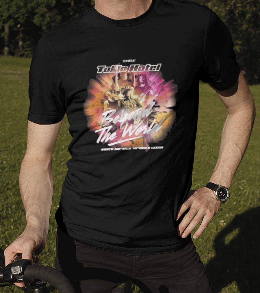 Tokio Hotel Beyond The World South America Mexico LATAM Tour 2024 T-Shirt