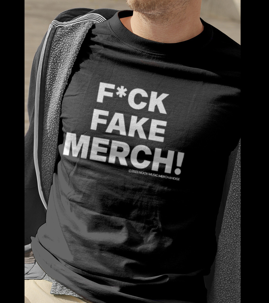 F*ck Fake Merch Noov Market T-Shirt