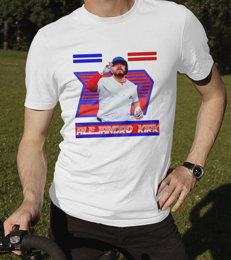 Alejandro Kirk Toronto Blue Jays 2025 MLB Player T-Shirt