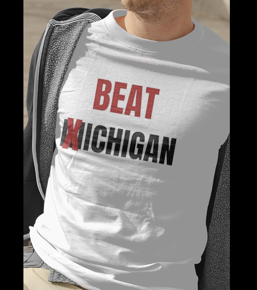Beat Michigan Ohio State Buckeyes Football NCAA 2025 Rivalry Game T-Shirt