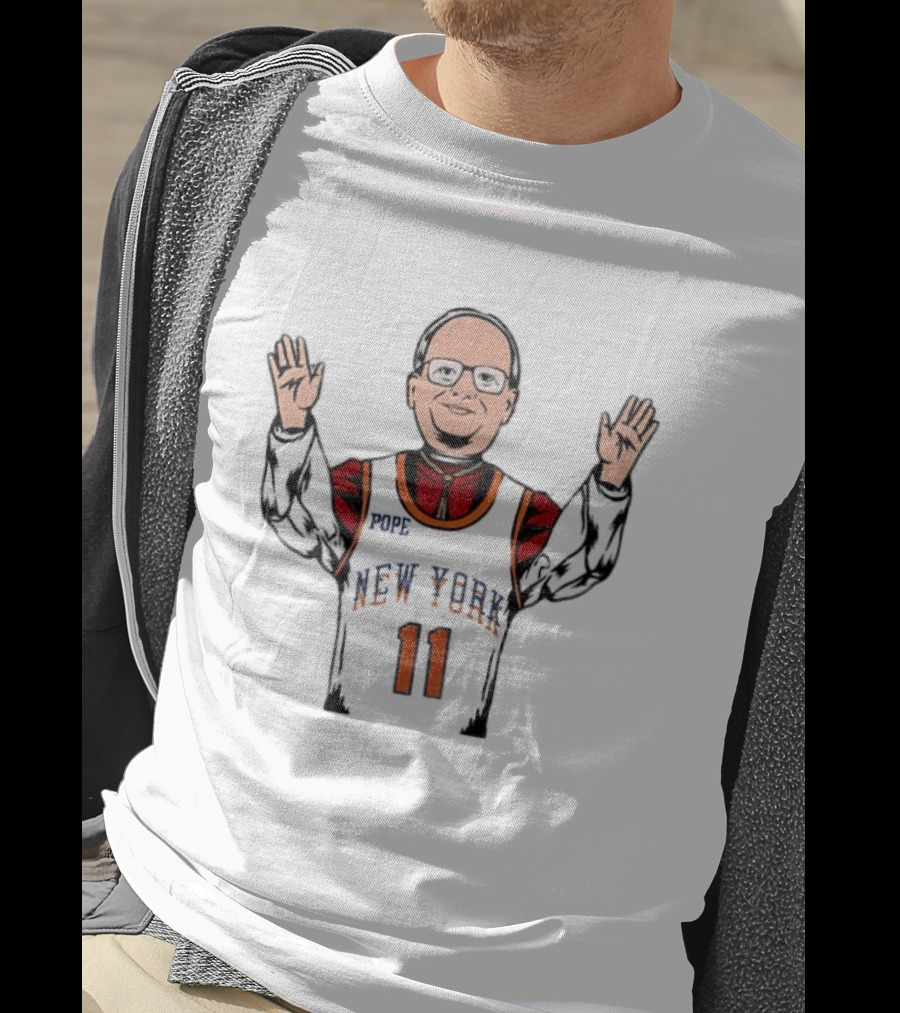 Pope New York Knicks 11 Jersey Time T-Shirt