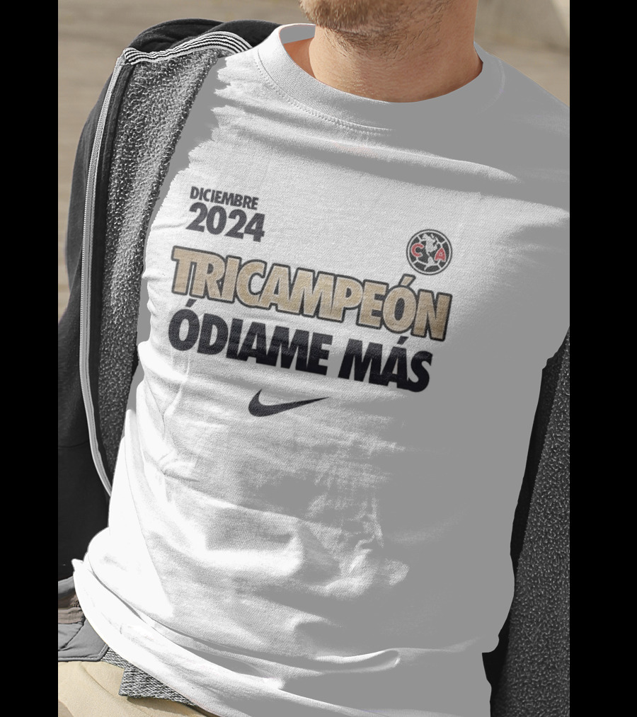 EL Club America Es Tricampeon Del Fubol Mexicano 2024 T-Shirt