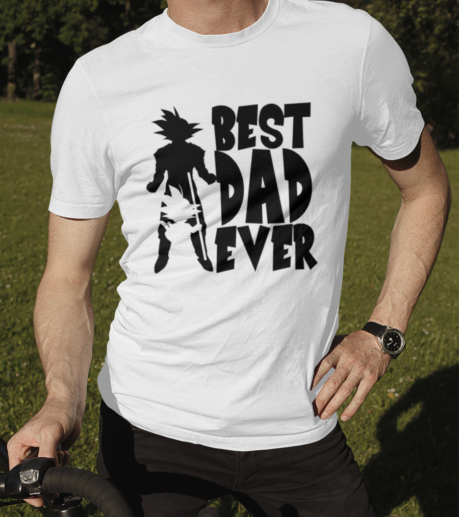 Best Dad Ever Goku Dragon Ball T-Shirt