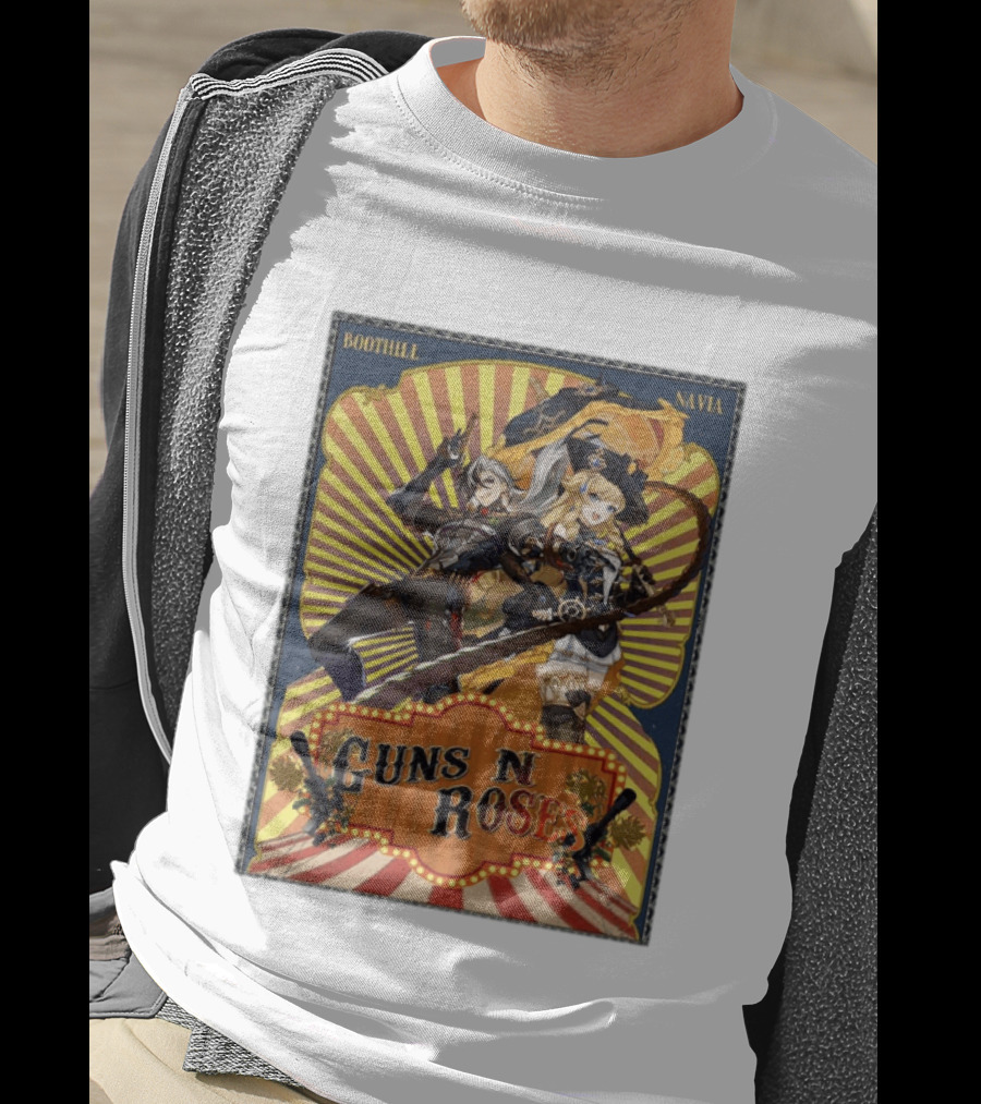 Guns N Roses Navia Boothill Style Concept T-Shirt