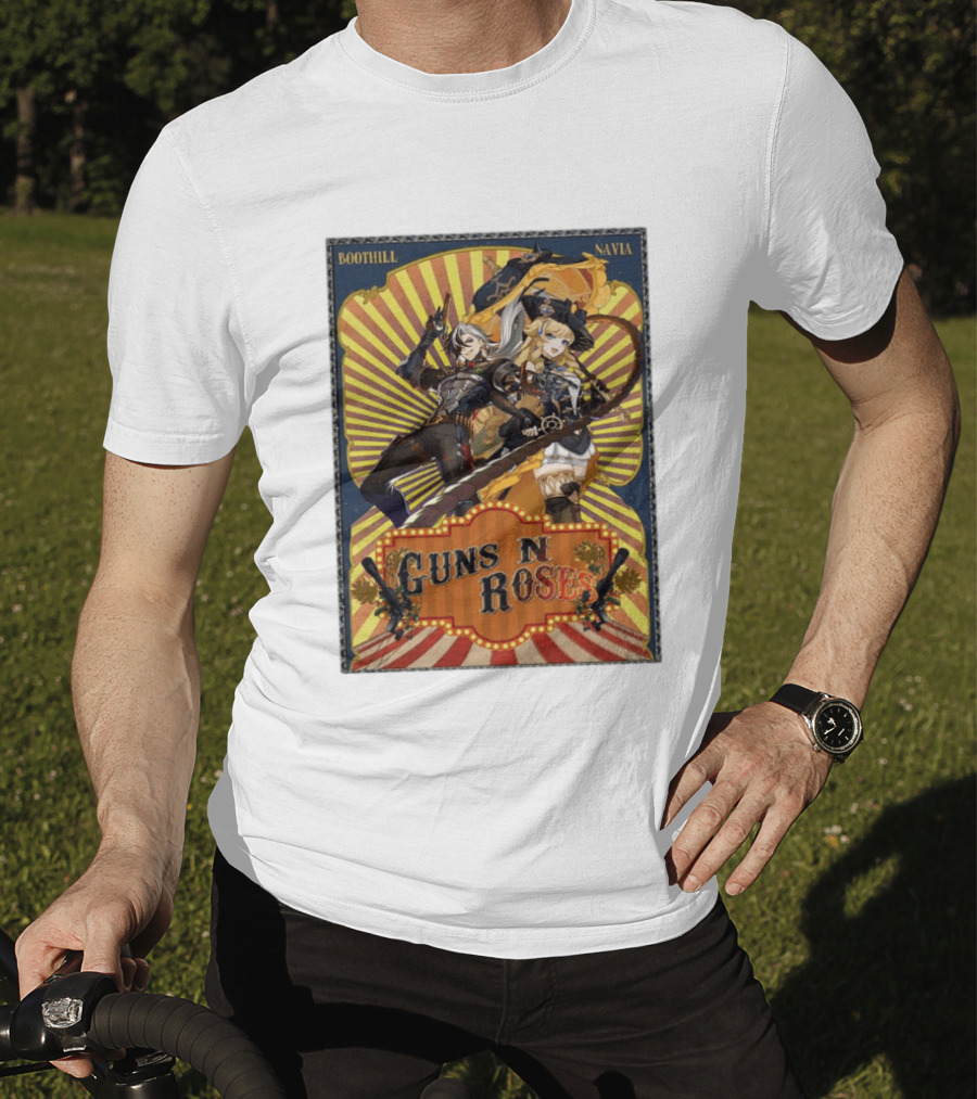 Guns N Roses Navia Boothill Style Concept T-Shirt