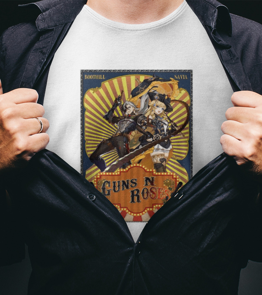 Guns N Roses Navia Boothill Style Concept T-Shirt