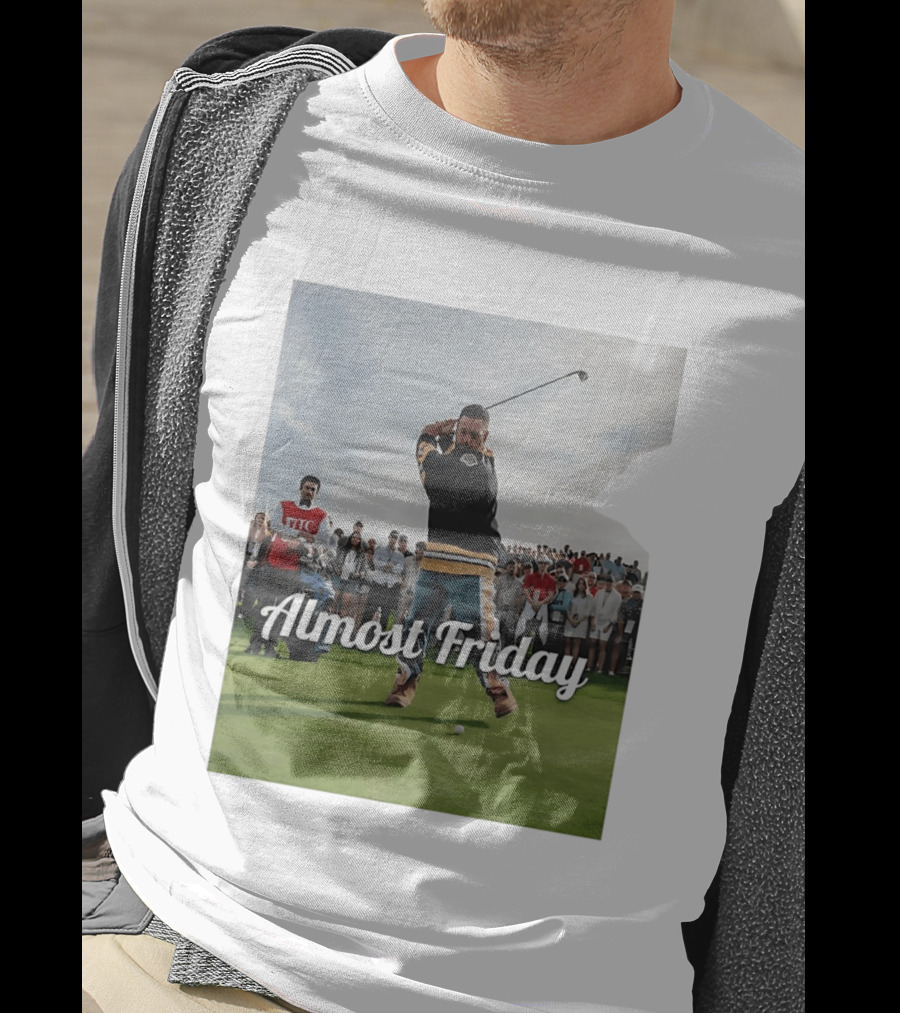 Happy Gilmore Almost Friday Hockey Golf Scene T-Shirt