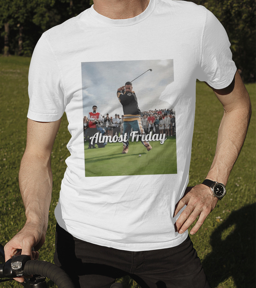 Happy Gilmore Almost Friday Hockey Golf Scene T-Shirt