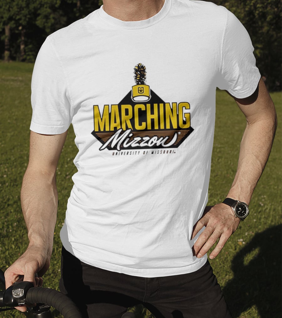 Marching Mizzou University Of Missouri Oval Tiger Head 2024 T-Shirt