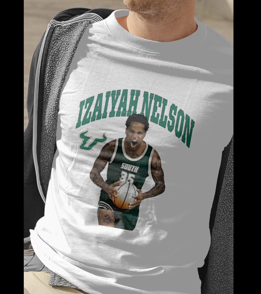 Izaiyah Nelson South Florida Bulls Basketball 35 T-Shirt