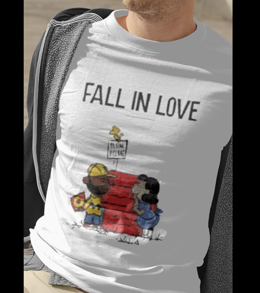 Fall In Love J Dilla Slum Village Lucy Peanuts T-Shirt