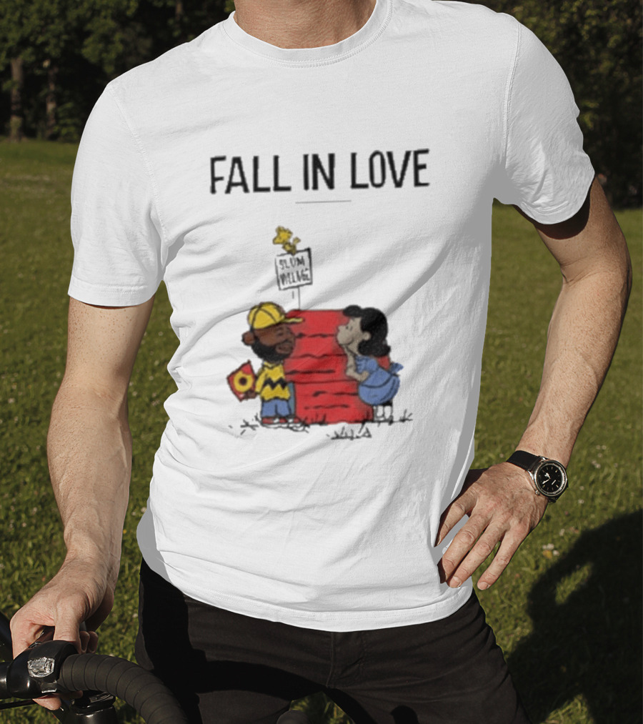 Fall In Love J Dilla Slum Village Lucy Peanuts T-Shirt
