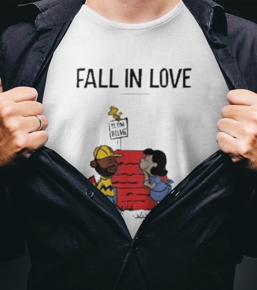 Fall In Love J Dilla Slum Village Lucy Peanuts T-Shirt