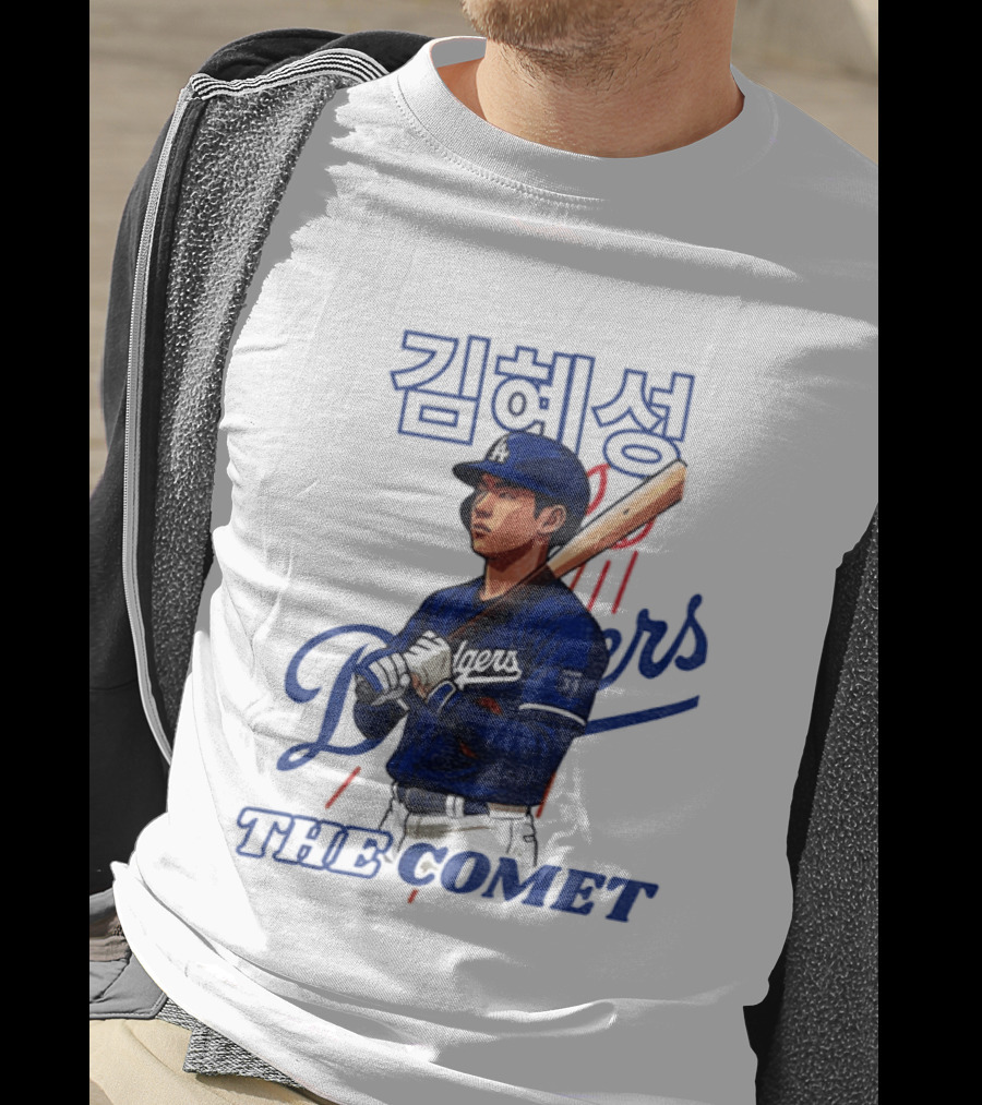 Kim Hye Seong Dodgers Baseball The Comet T-Shirt