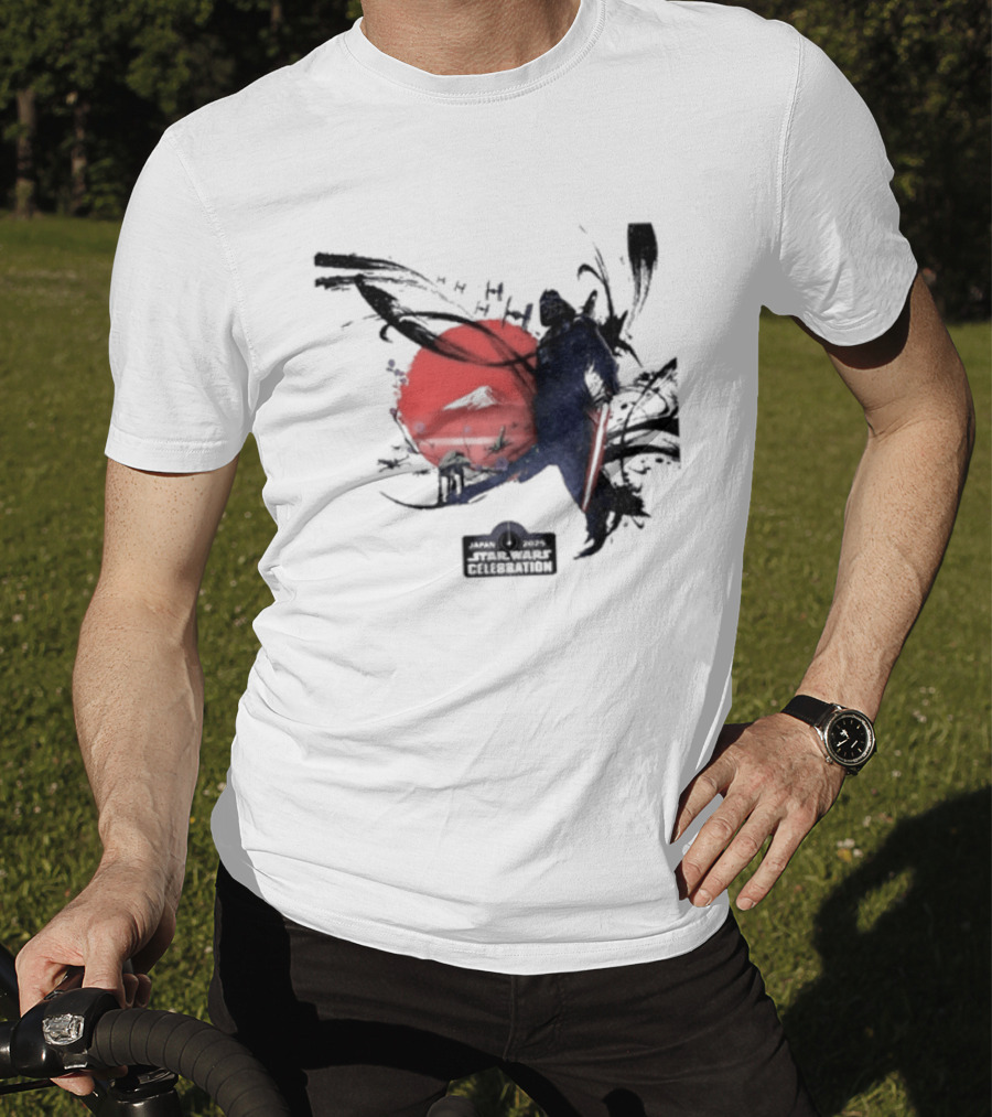 Star Wars Celebration Japan 2025 April 18 20 Darth Vader Samurai Sunburst T-Shirt