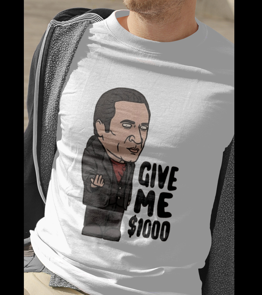 The Sopranos Furio Giunta Cartoon Give Me $1000 T-Shirt