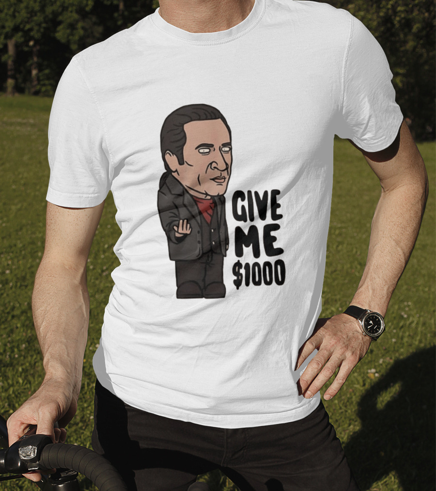 The Sopranos Furio Giunta Cartoon Give Me $1000 T-Shirt
