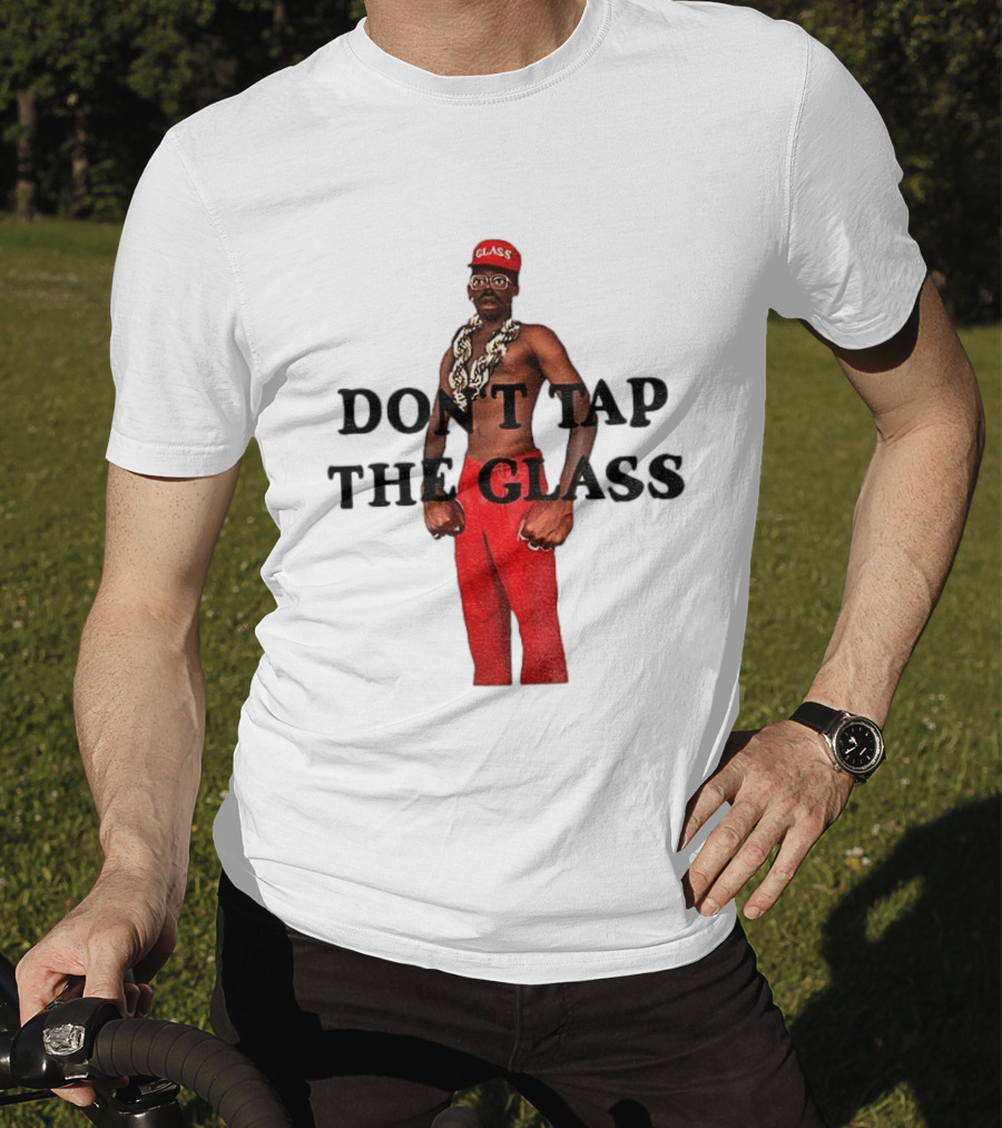 Tyler The Creator Don't Tap The Glass Red Pants Chain Glasses T-Shirt