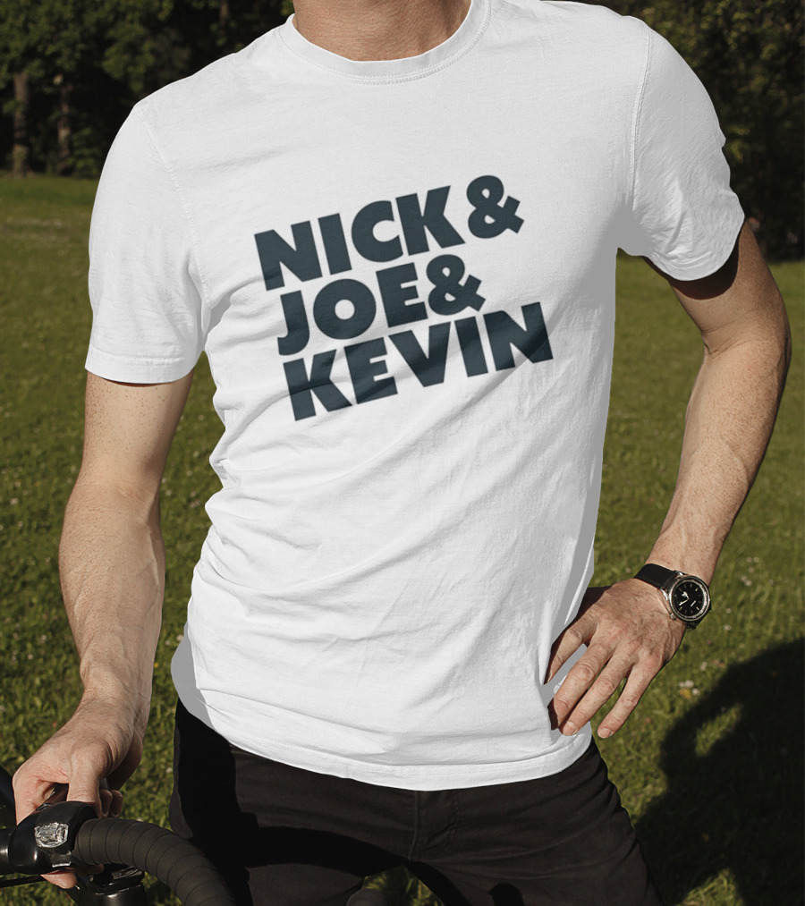 Nick Joe Kevin Will Ferrell A Very Jonas Christmas T-Shirt