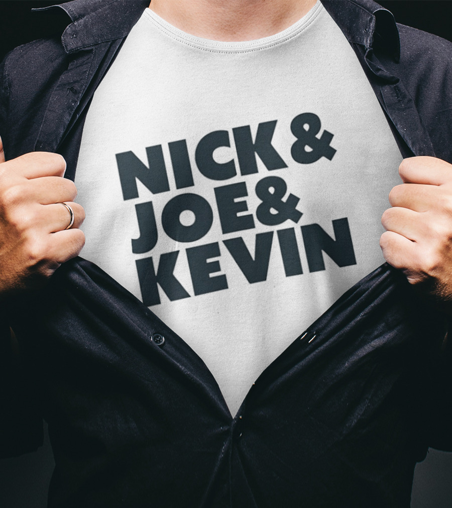 Nick Joe Kevin Will Ferrell A Very Jonas Christmas T-Shirt