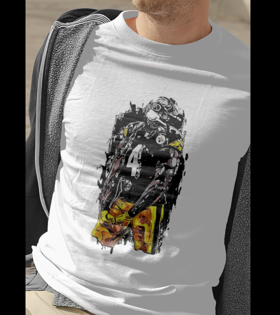 Zecharius Metcalf Metcalf Pittsburgh Steelers Black And Gold 4 DK T-Shirt