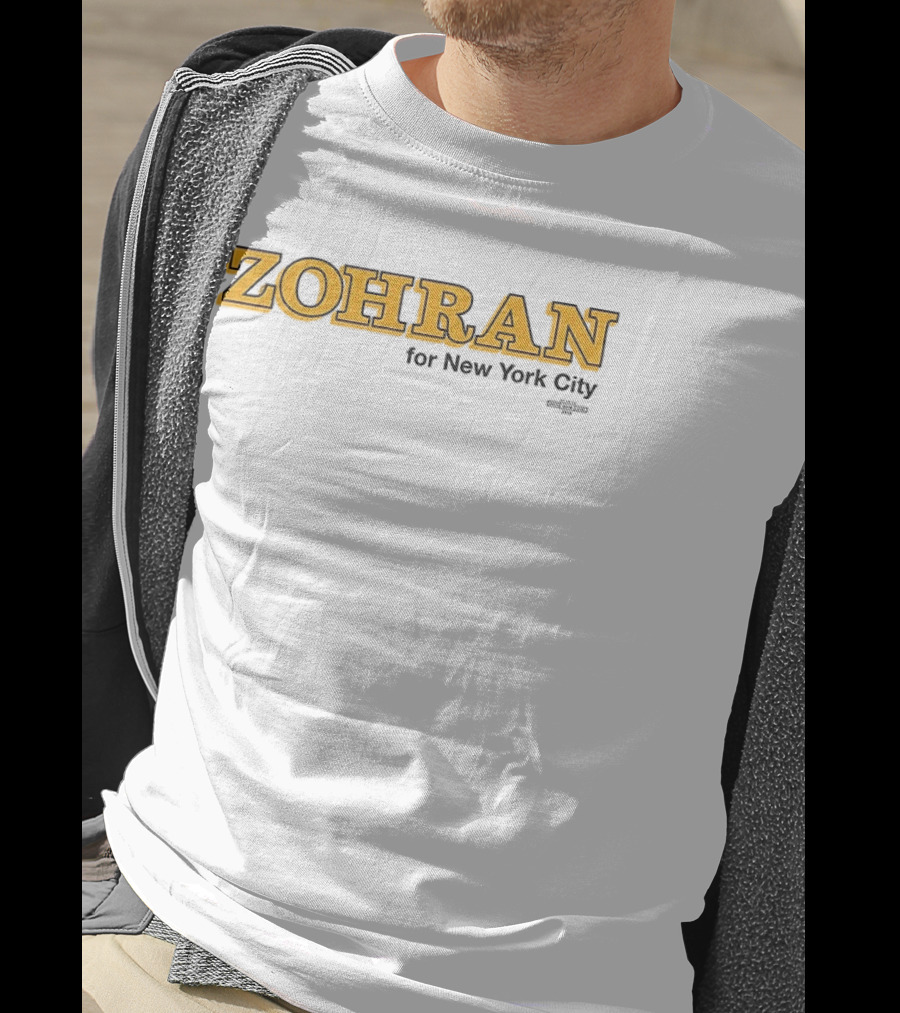 Zohran For New York City Mayor 2025 Campaign Merchandise T-Shirt
