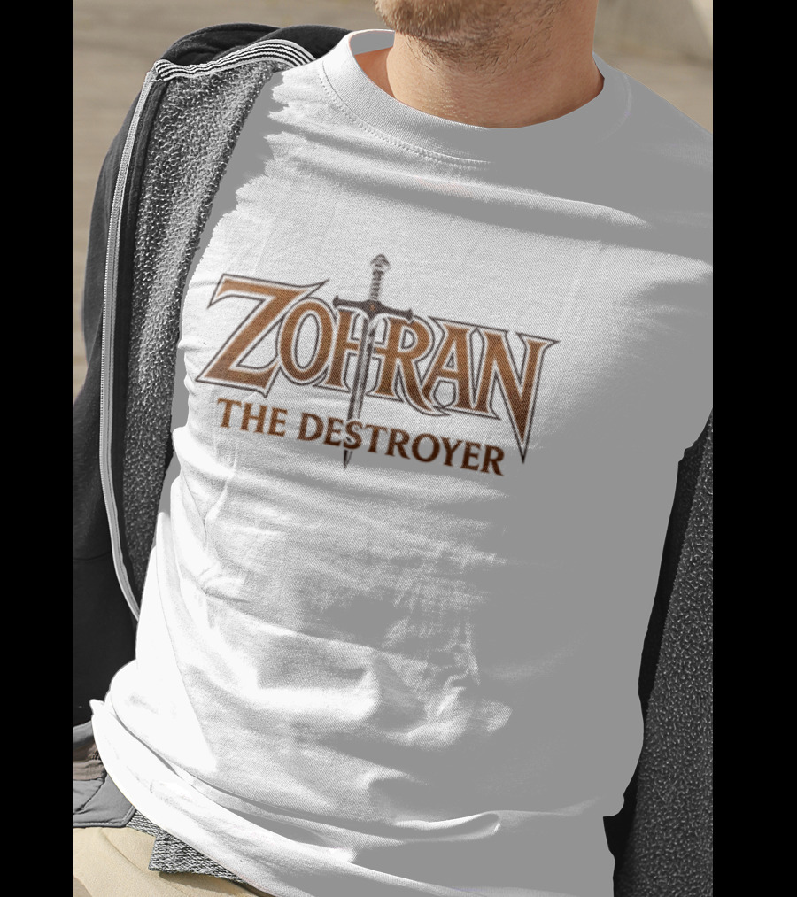 Zohran The Destroyer Mamdani For New York Sword T-Shirt