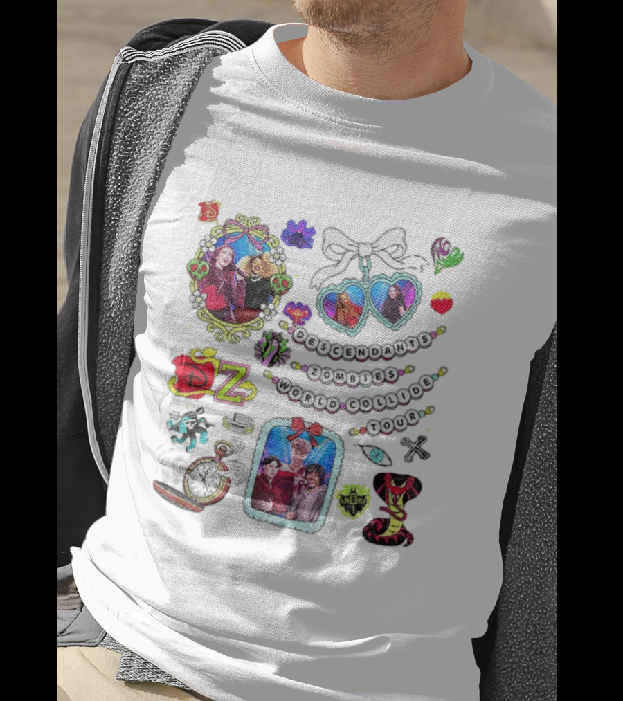 Descendants Zombies World Collide Tour T-Shirt