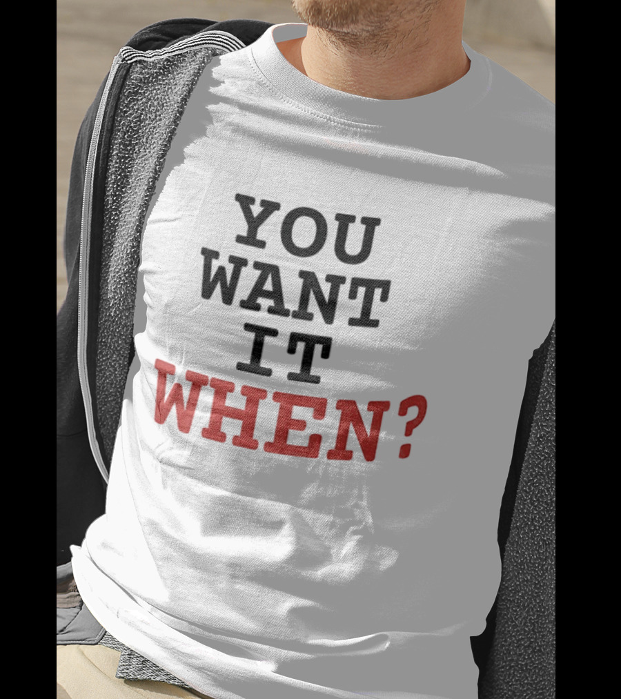 Zootopia Flash The Sloth You Want It When? T-Shirt