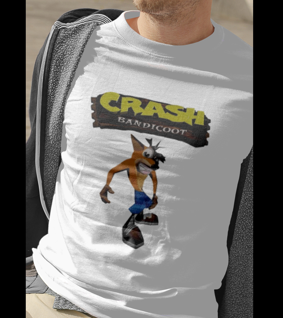 Crash Bandicoot Video Game Classic Gaming T-Shirt
