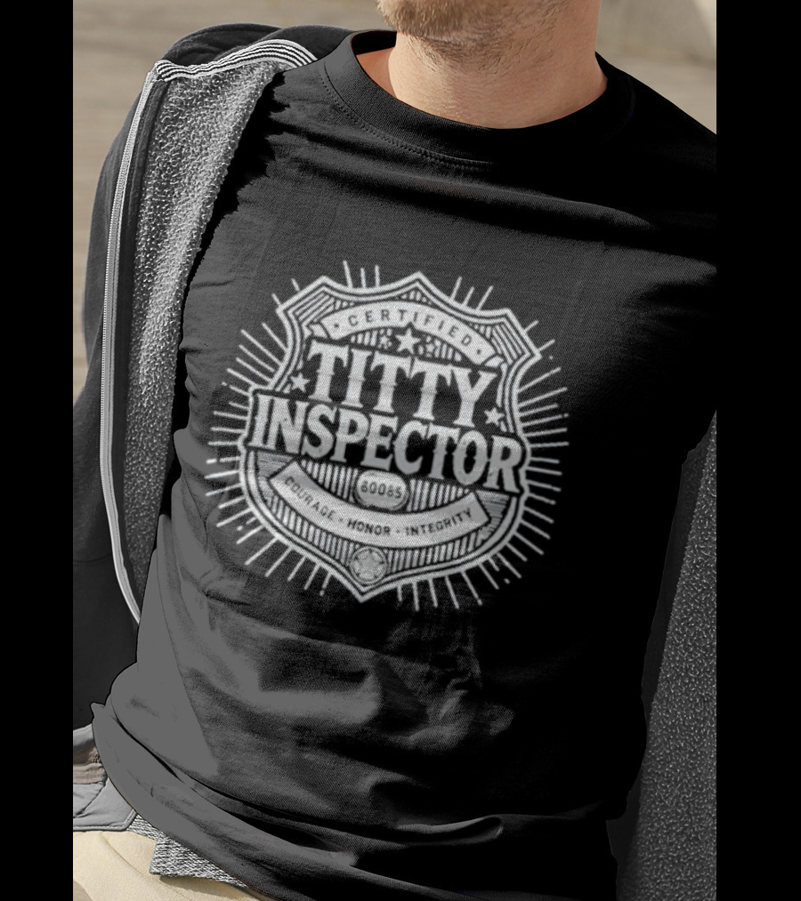 Aimee Garcia Certified Titty Inspector T-Shirt
