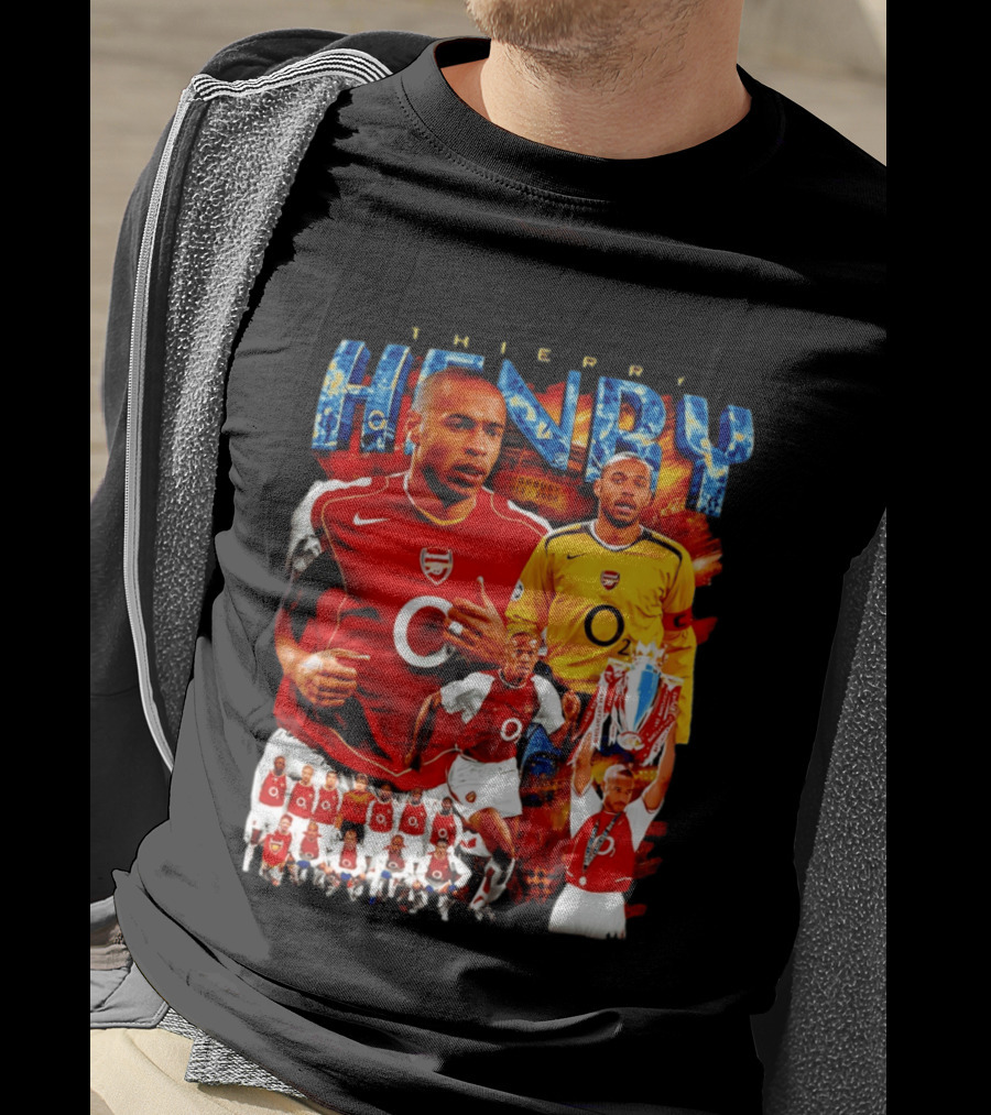 Thierry Henry Arsenal Highbury Legends Collection 1999 2006 T-Shirt