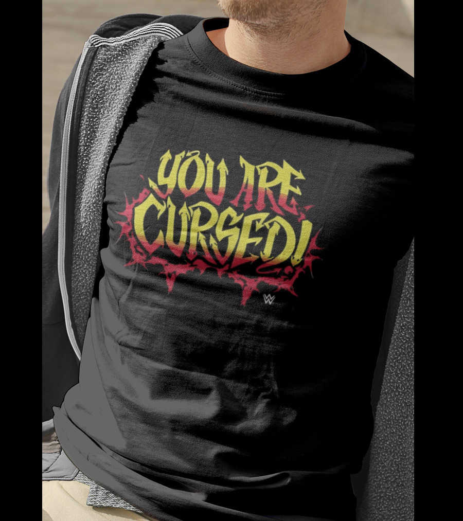 Danhausen WWE You Are Cursed Vector T-Shirt