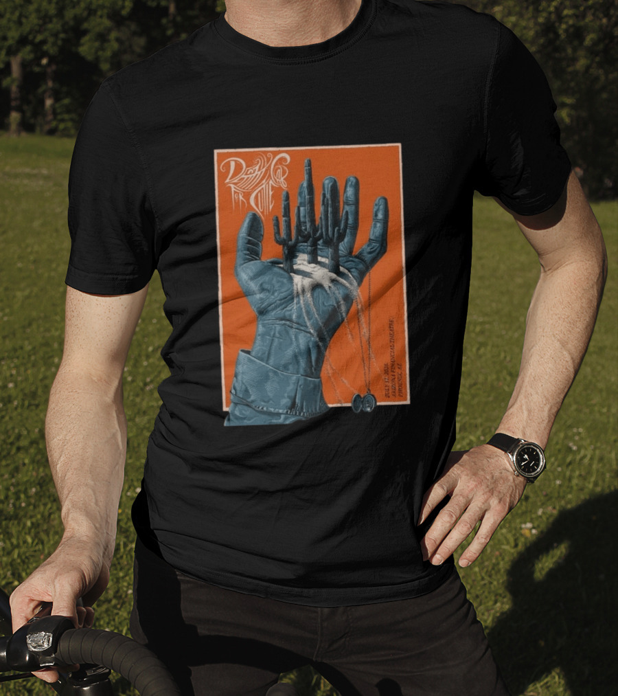 Death Cab For Cutie July 31 2026 Arizona Financial Theatre Phoenix AZ Cactus Hand T-Shirt