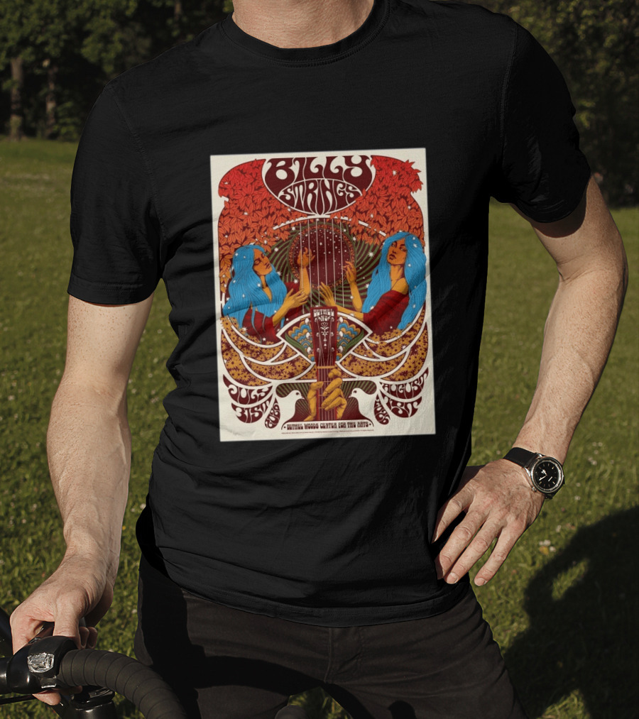 Billy Strings Bethel Woods Center July 31 August 1 2026 Simon Berndt T-Shirt