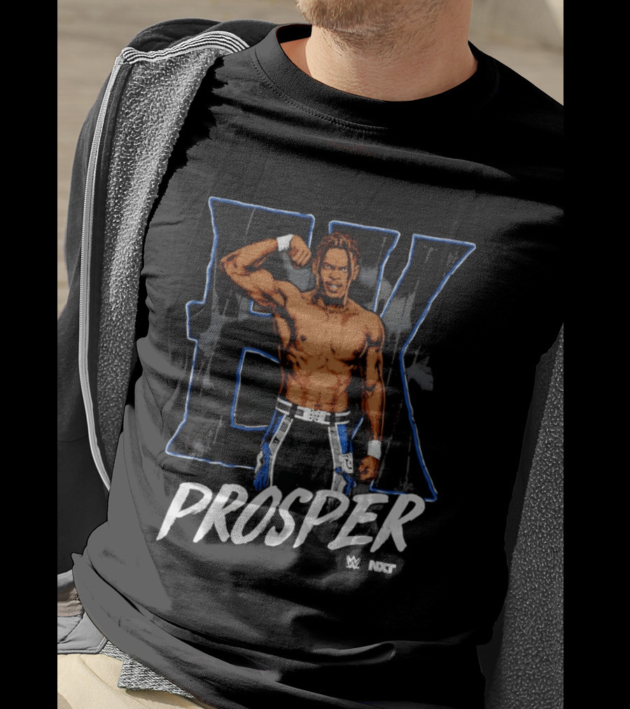 EK Prosper WWE NXT Wrestler Flexing T-Shirt
