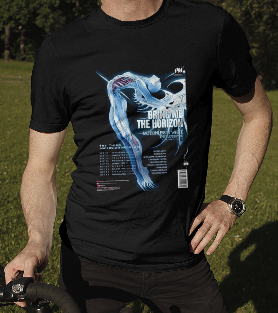 Bring Me The Horizon Motionless In White The Plot In You 2026 North America Tour T-Shirt
