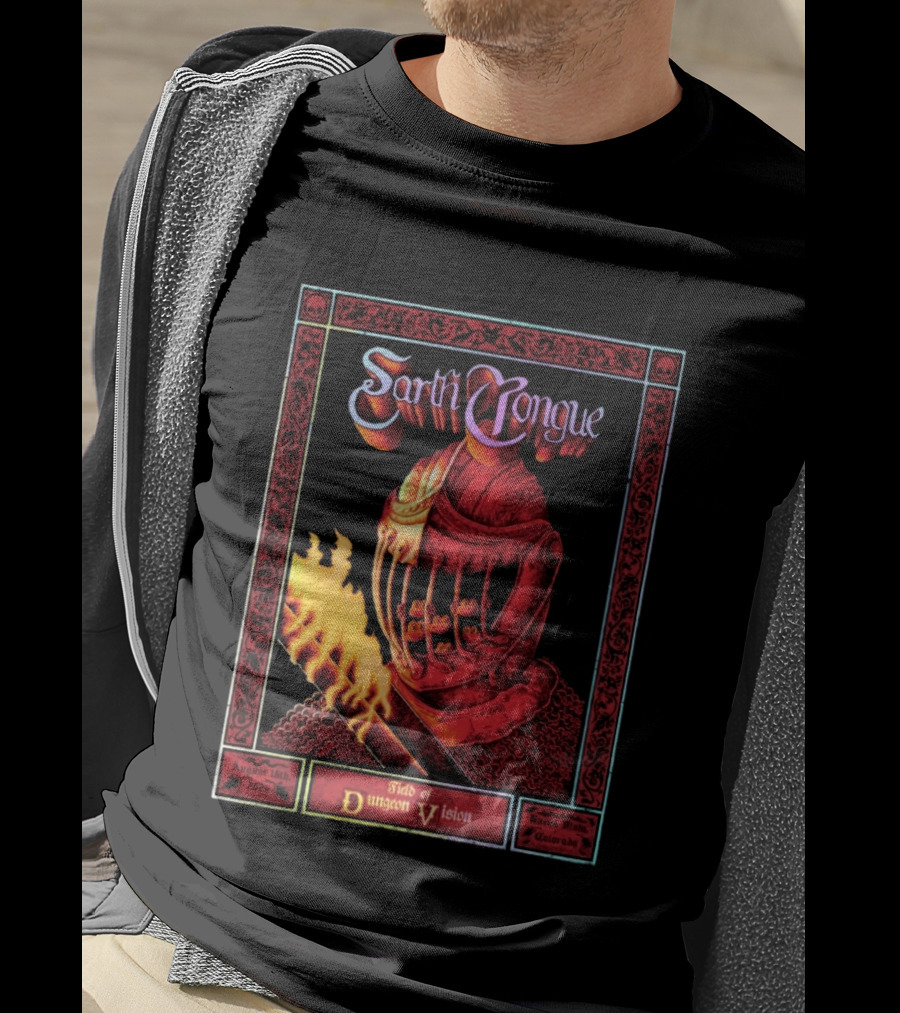 Earth Tongue August 16th 2023 Field Of Dungeon Vision Lyons Colorado T-Shirt
